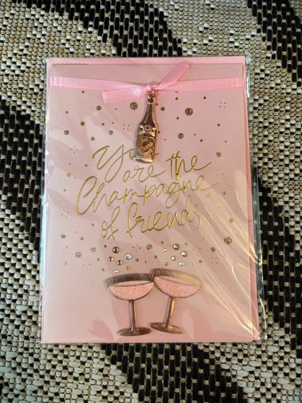 🆕Papyrus 3D “Champagne Of Friends” Greeting Card